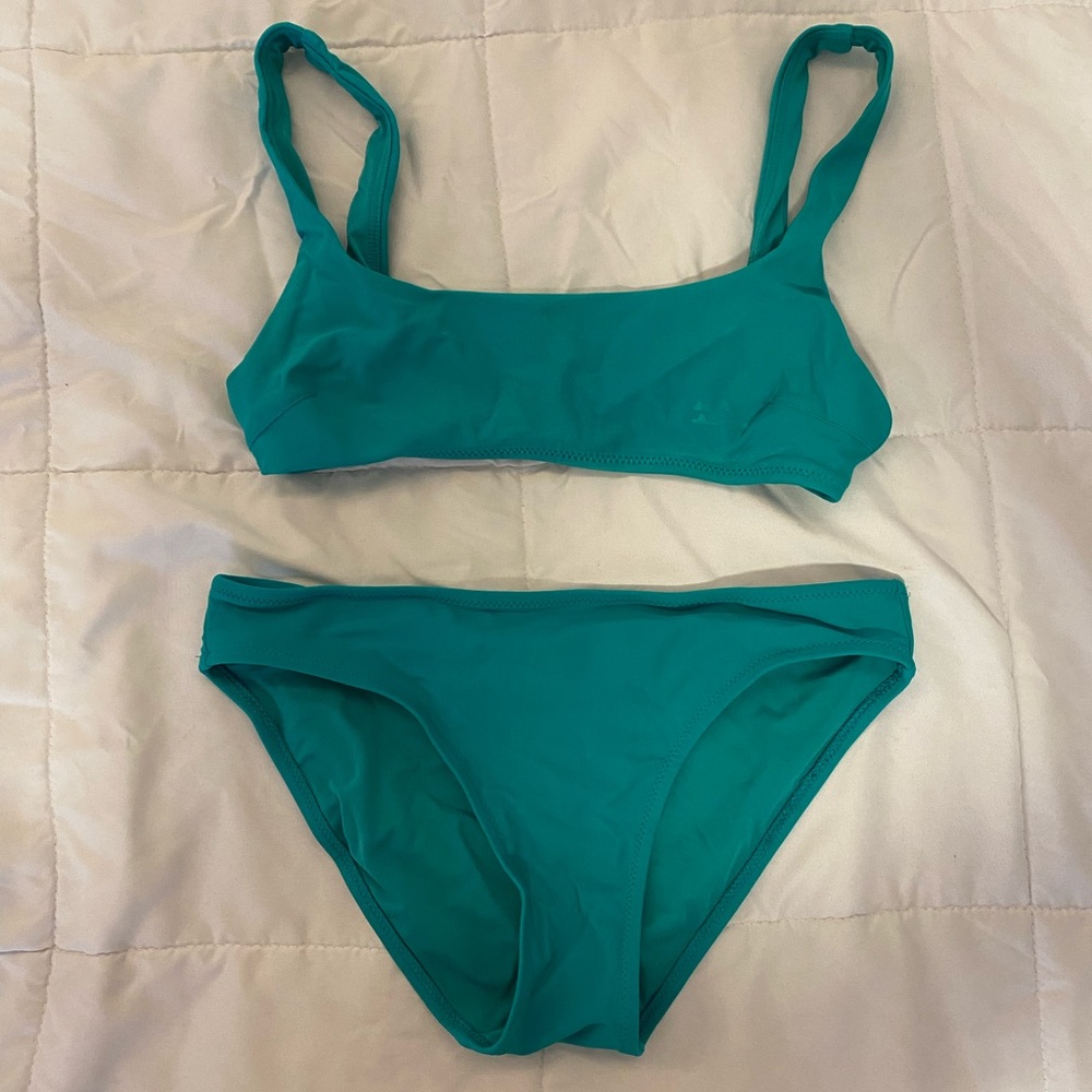 Aerie turquoise bikini set